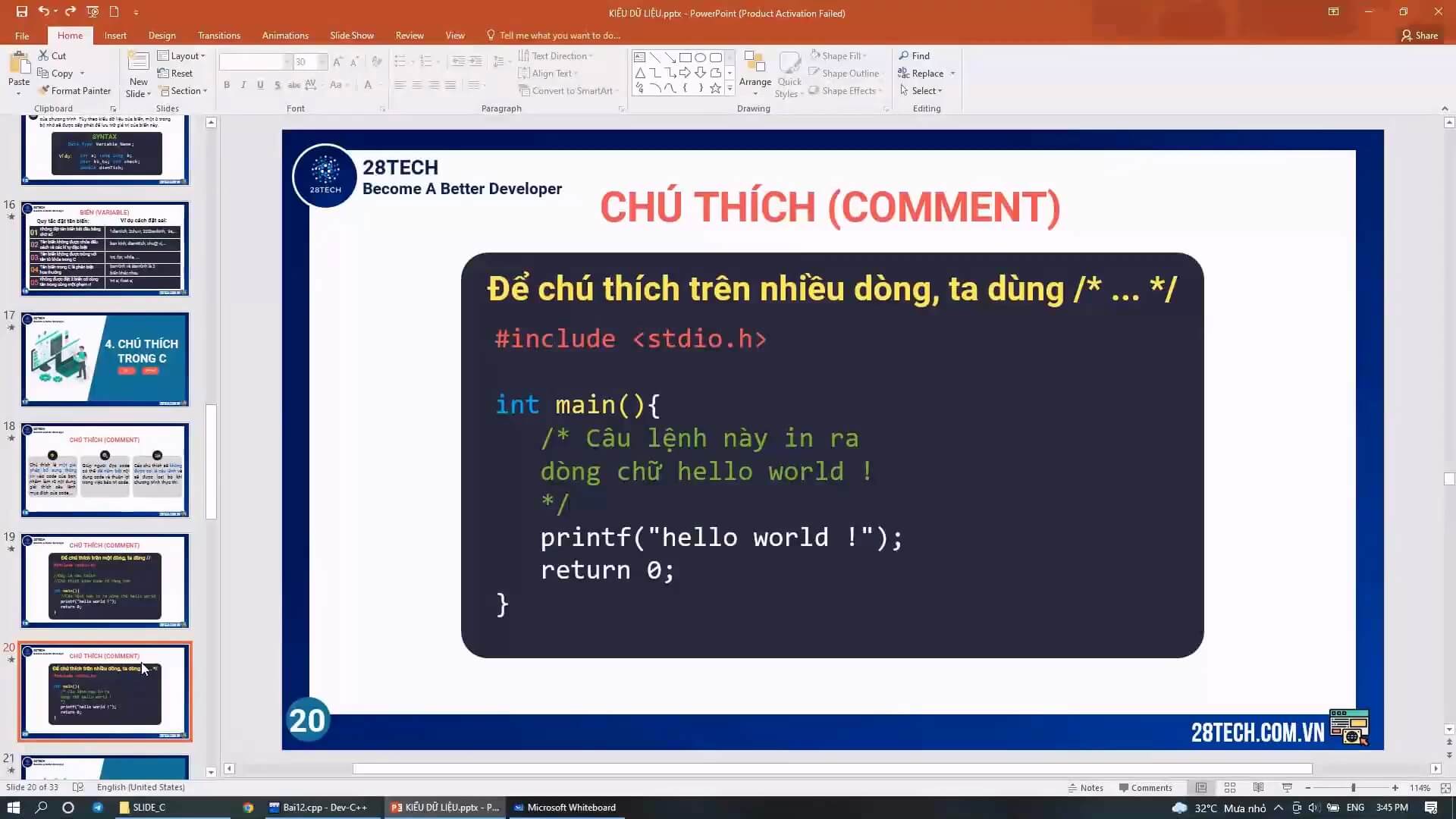 Lập Trình C