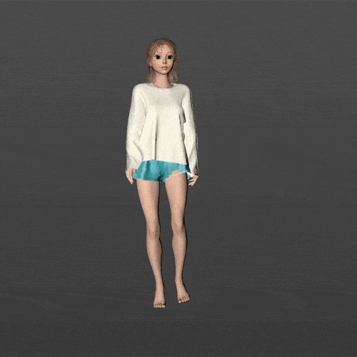 Hiệu Ứng Chuyển Động Nhân Vật Bán Hiện Thực Tạo Bằng Cinema 4D