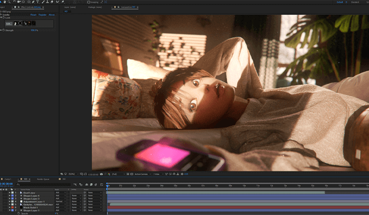 Hiệu Ứng Chuyển Động Nhân Vật Bán Hiện Thực Tạo Bằng Cinema 4D