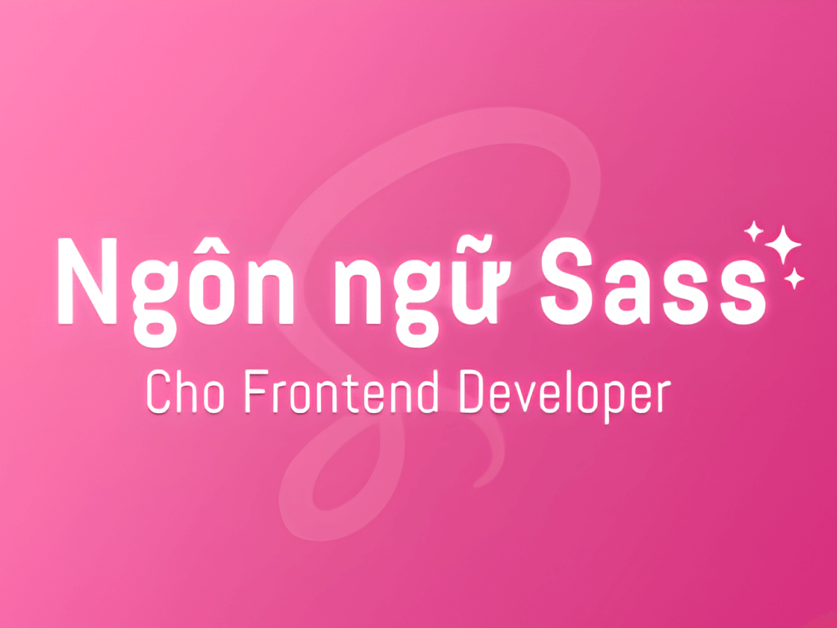 Ngôn Ngữ Sass