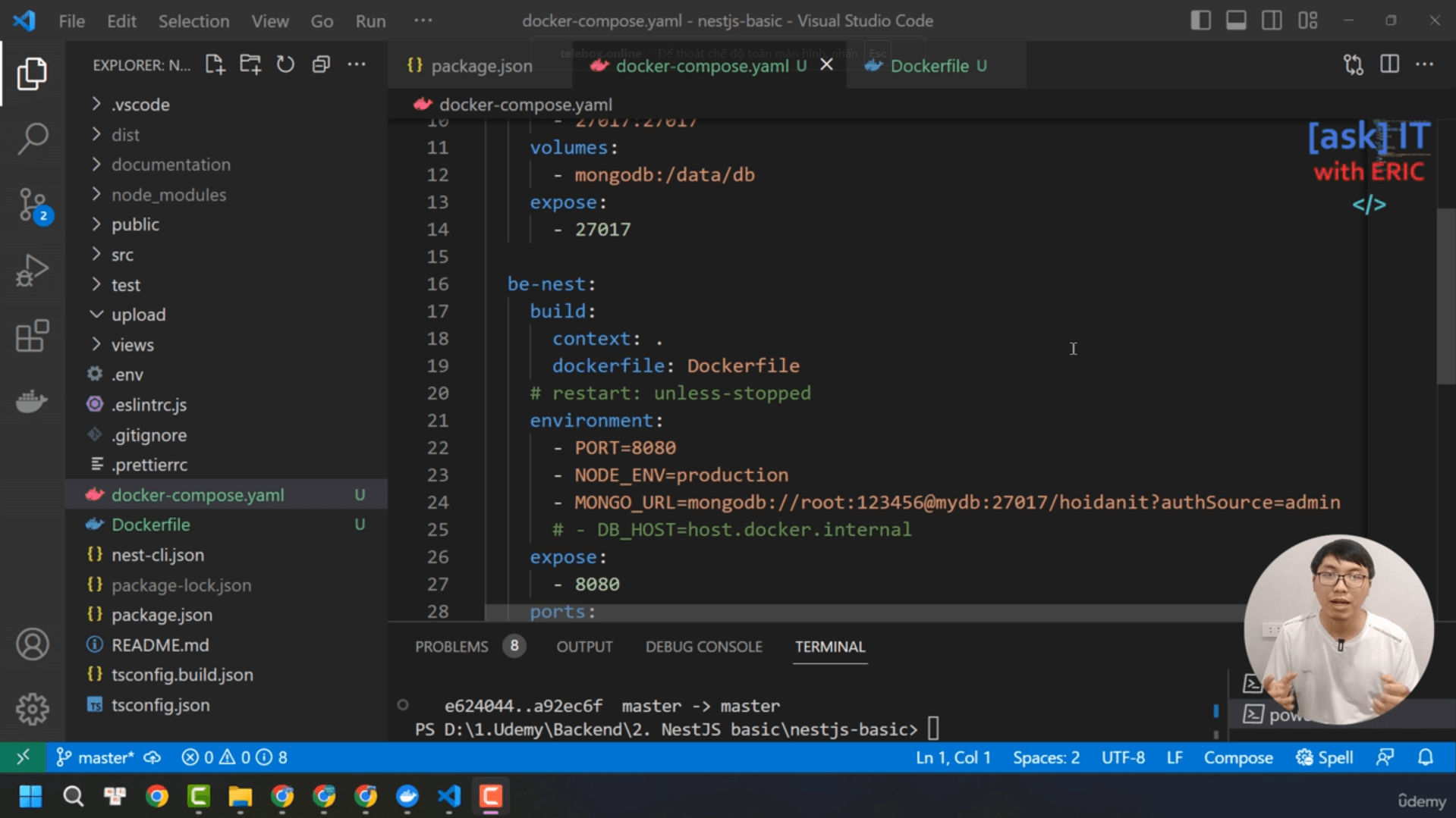 NestJS Zero – Xây Dựng Backend NodeJS Chuyên Nghiệp