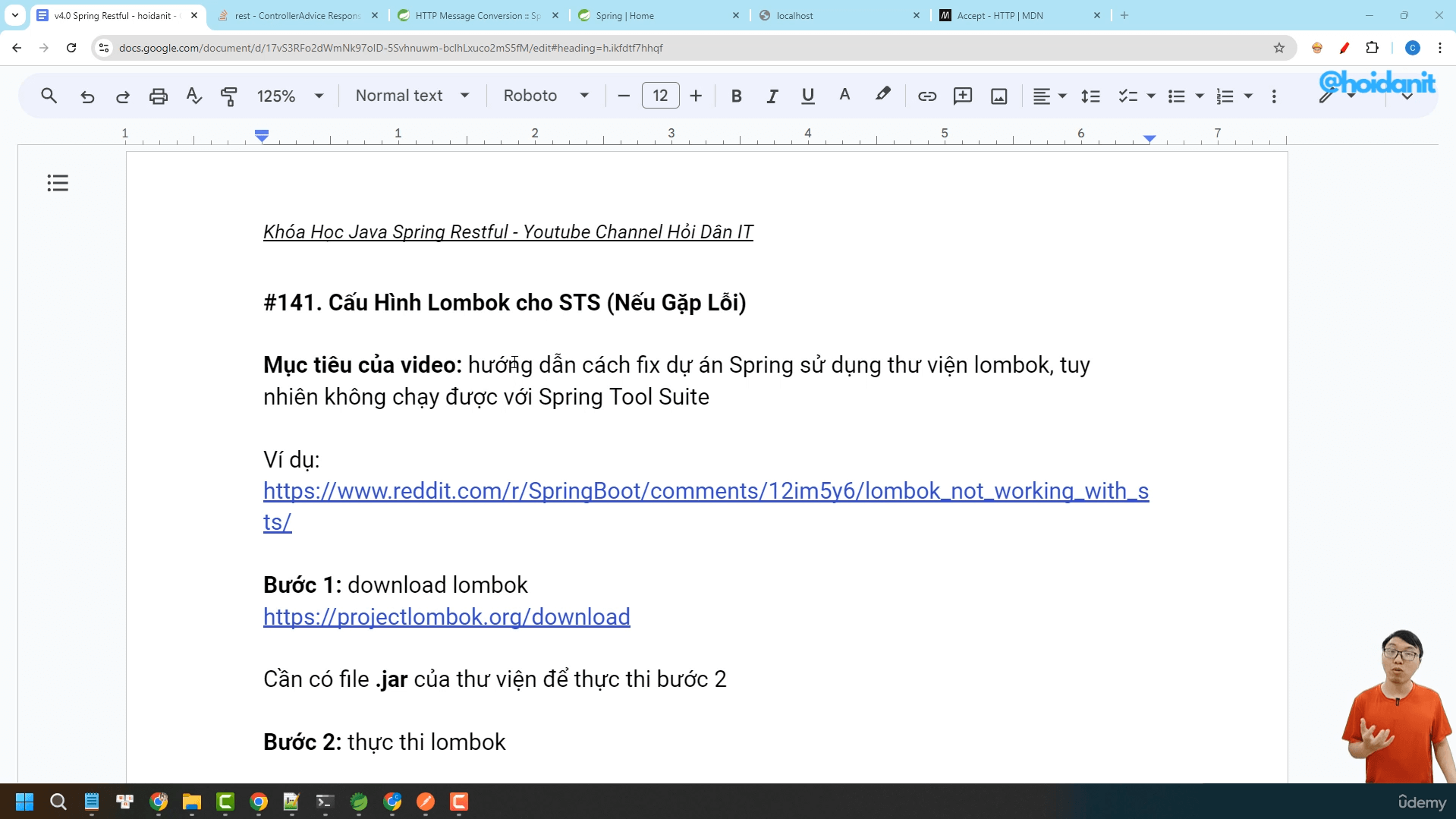 Java Spring RESTful APIs Xây Dựng Backend Với Spring Boot